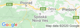 Spisska Nova Ves map